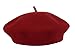Produktbild EOZY Kinder Mädchen Baskenmütze Filzbaske Barett Beret Mütze Rot