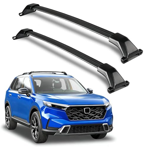 Image of All-Aluminum Roof Rack Cross Bars Compatible with Honda CR-V 2023-2026, No Drill Heavy-Duty Crossbars, 330 lbs Load Capacity, Rooftop Cargo Carrier for Bike, Kayak, Snowboard