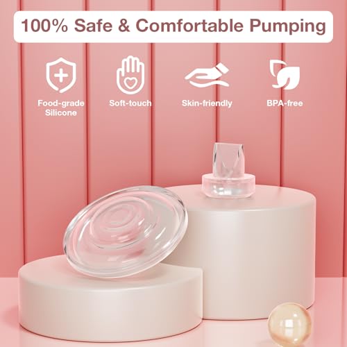 6 Pack de Válvulas y Diafragmas de Silicona para Extractor Momcozy miniatura 3