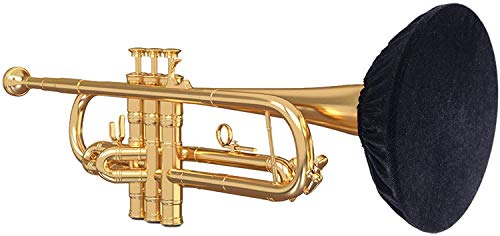 2 Pcs Music Instrument Bell Cover 5\'\' Ideal for Alto Saxophone Bass clarinet,Cornet and Flugelhorn Trumpet