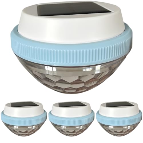 Luces solares flotantes para piscina y decoración nocturna de terrazas estanques o fuentes