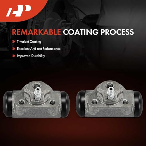 A-Premium Rear Driver and Passenger Drum Brake Wheel Cylinder Compatible with Ford, Mazda and Mercury Models - Mustang 1980-1993, Thunderbird, B2300, B3000, B4000, Capri, Cougar, 2-PC Set by A-Premium - Image 3