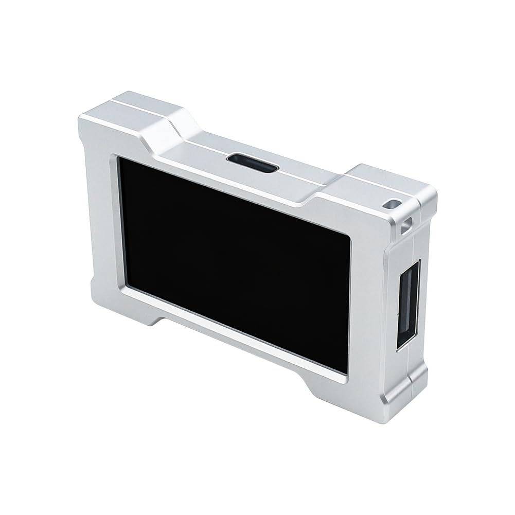 HMHUB Multifunctional USB Hub Type-C Splitter 8000Hz Desktop Expansion Dock Support SRGB for WootingV2 Silver