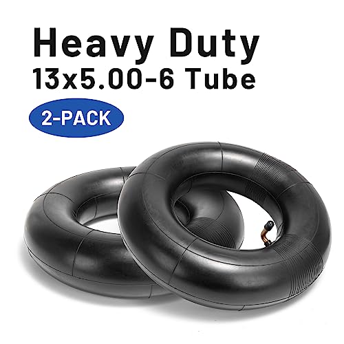 YeYouC Heavy Duty 13x5.00-6" Inner Tubes, Exact Replacement 5.00-6/4.00-6 Tire Tube with TR87 Bent Valve Stem for Razor Dirt Quad, Lawn Mowers, Snow Blowers, ATVs, Go Kart, and More (Pack of 2) - Image 3