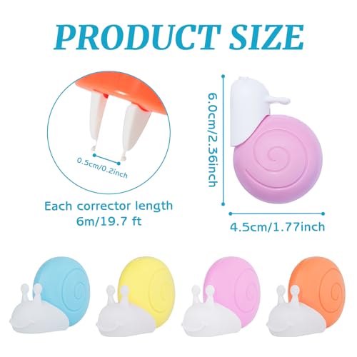 Ruban correcteur blanc 6m M&G applicateur propre et facile à utiliser - 2