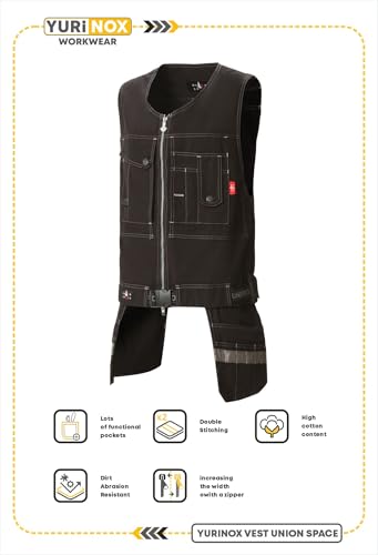 Vest Unionspace - Tear Resistant - Double Stitching - Breathability - Moisture Wicking - Resistant to Wetting2