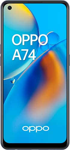 OPPO-A74-Pantalla-643AMOLED-FHD-6-GB-RAM-128-GB-Almacenamiento-Qualcomm-Snapdragon-662-Cuadruple-camara-4822-MP-5000-mAh-con-Carga-rapida-de-33-W-Negro-Version-ESPT