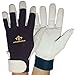 Anti-Vibration Gloves, XL, Black/White, PR