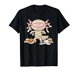 Photo Gallery divertente axolotl mummy pumpkin halloween per bambini da uomo e da donna maglietta Photo Gallery divertente axolotl mummy pumpkin halloween per bambini da uomo e da donna maglietta