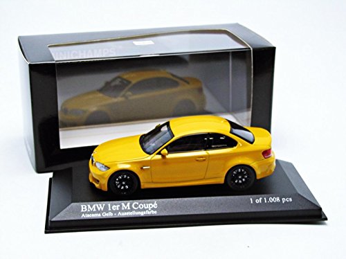 BMW イエロー クーペ ミニカー Amazon.co.jp: Minichamps 1/43 BMW 1ER クーペ 2011 イエロー