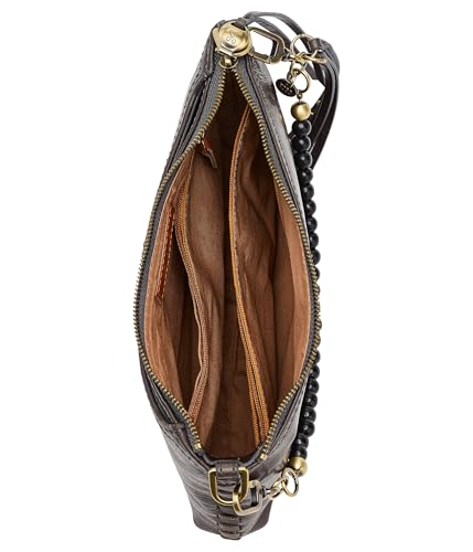 Image of HOBO Darcy Leather Convertible 3-in-1 Crossbody Bag with Removable & Adjustable Strap, Exterior Phone Slip Pocket