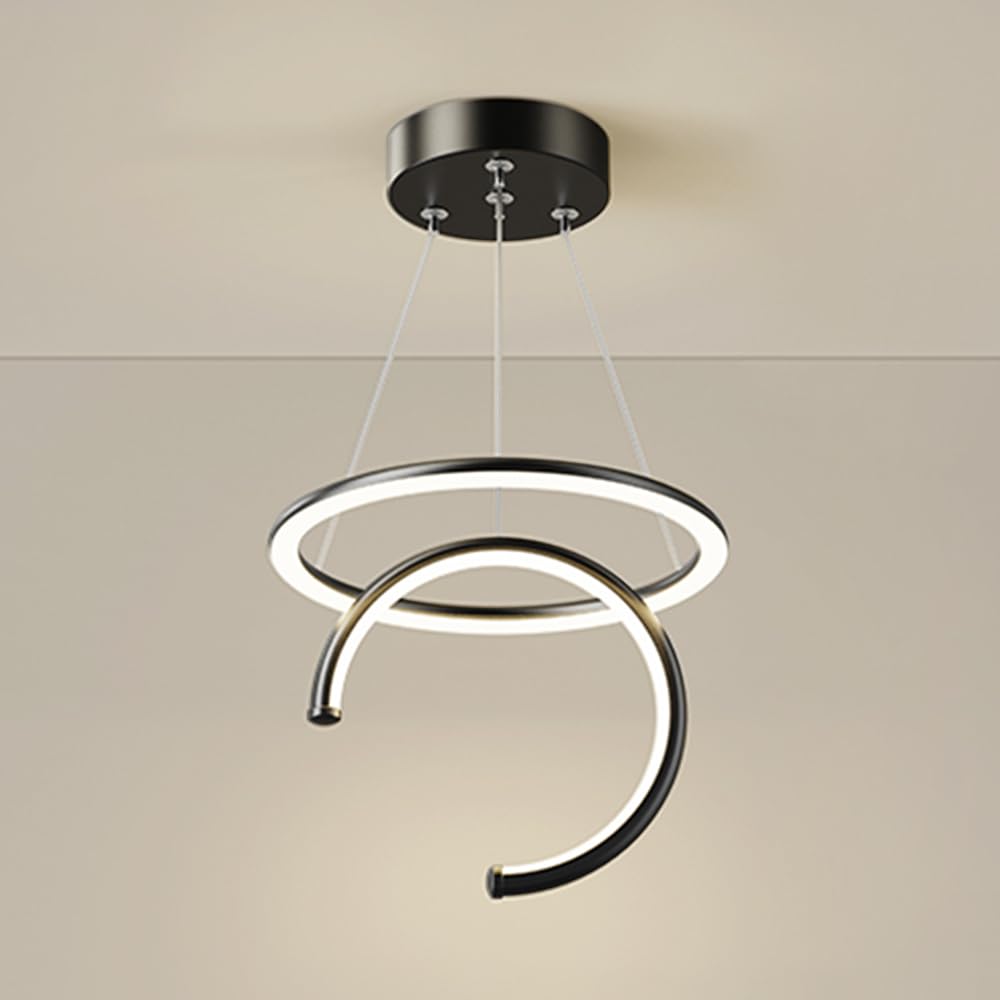Lustre de couloir géométrique pour éclairage déco de restaurant
