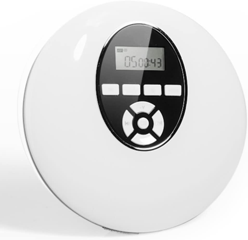 Portable CD Player Anti-Skid Small Music CD for Home Travel Car with LCD Display Support TF Card Personal Music Player