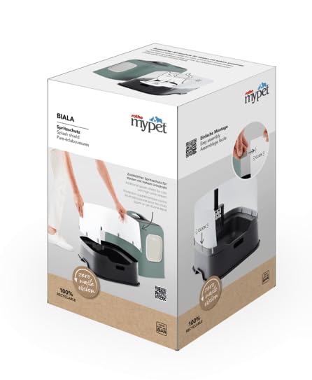 ROTHO Splash Shield bavette anti urine pour bac à litière BIALA Standard