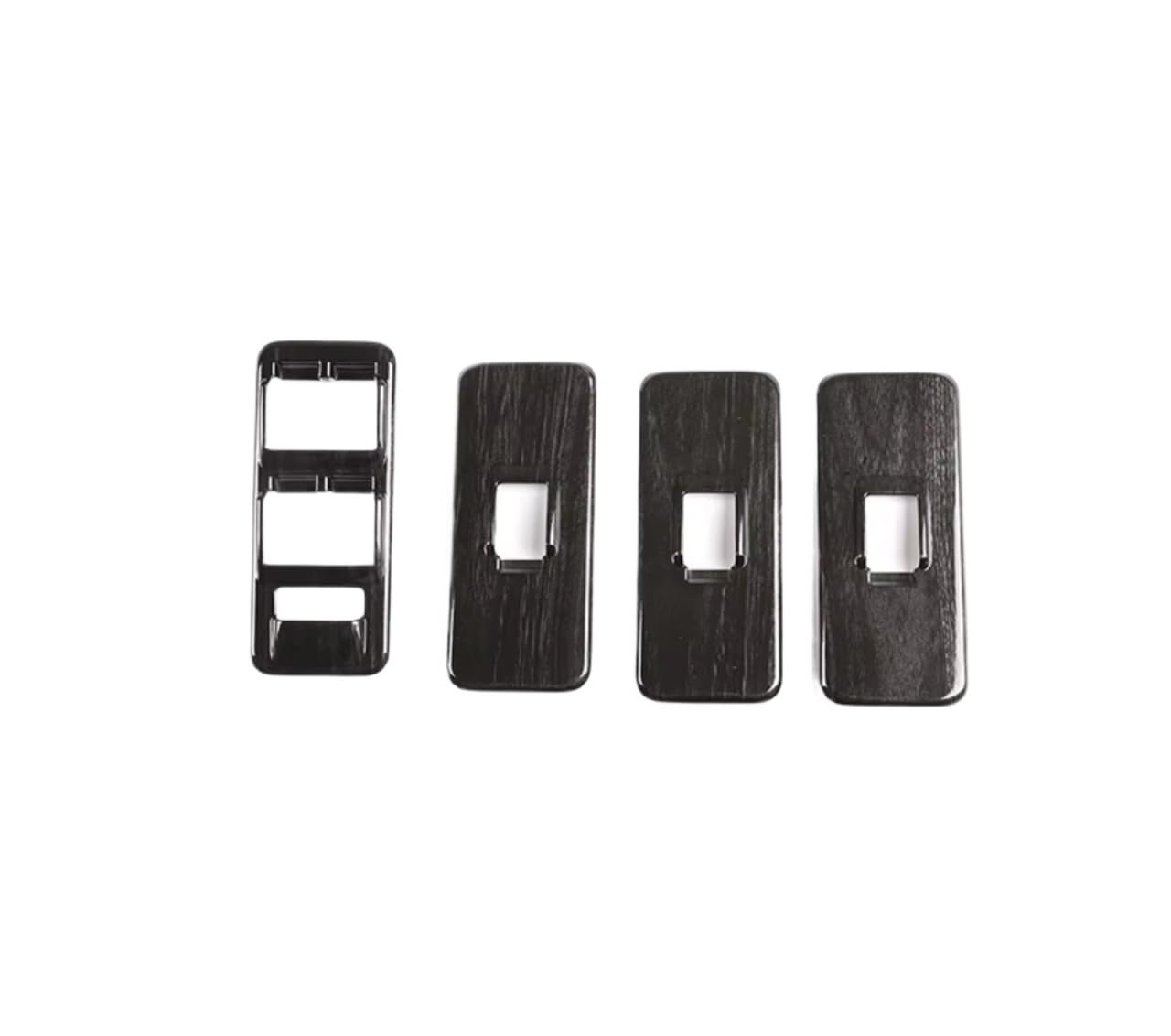Car Interior Moulding Trim for Land for Rover for Discovery 3 for LR3 2004-2009 Car Interior Frame Decoration Sticker Accessories Black Wood Grain(J)