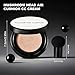 2Pcs Foundation for Older Women, Perfect for Light/Medium Complexions, Mushroom Head Air Cushion CC Cream, Cover up BB Cream for Mature Skin, Makeup Concealer Long Lasting Full Coverage