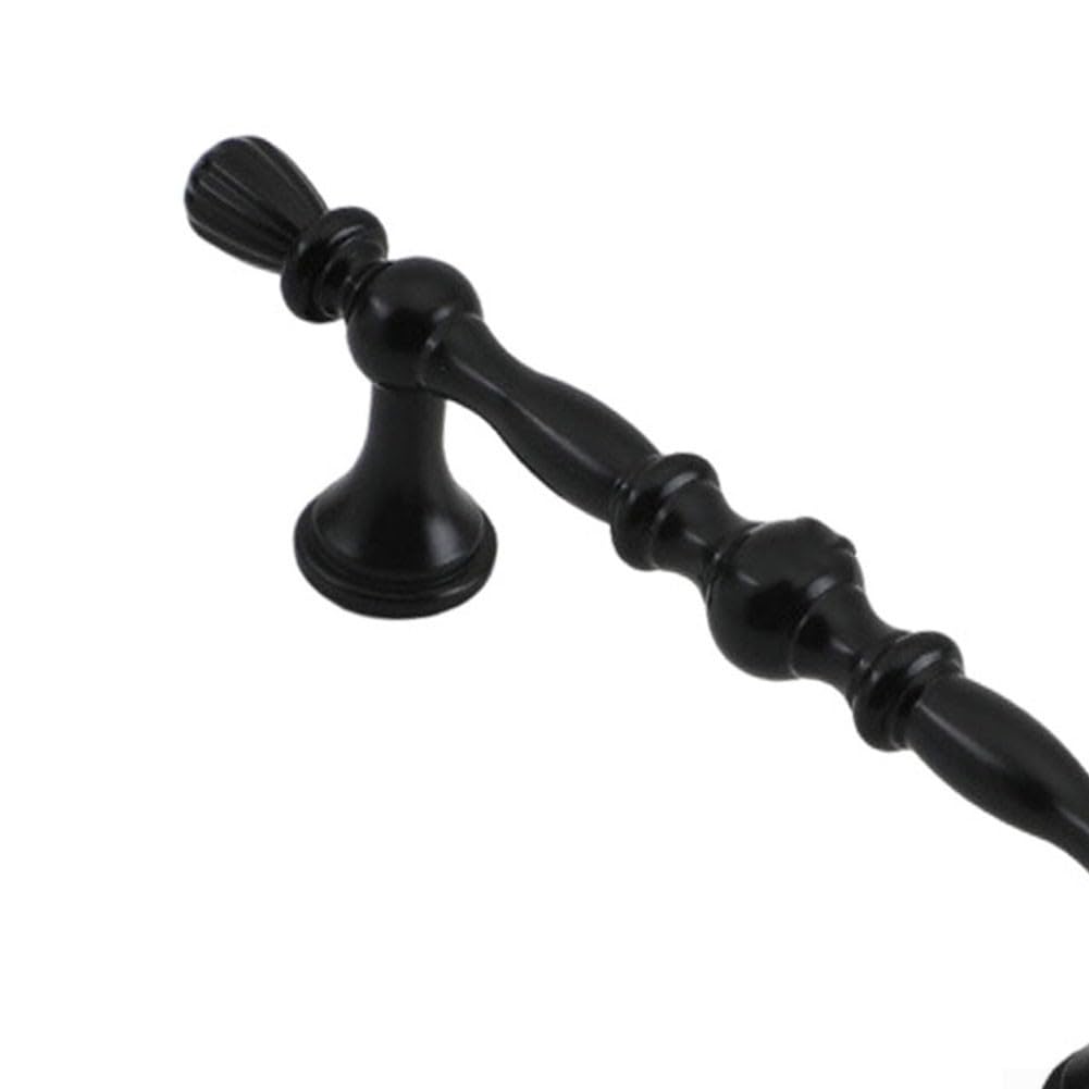 Schubladengriffe 128mm Lochabstand Schwarz Robust(192)