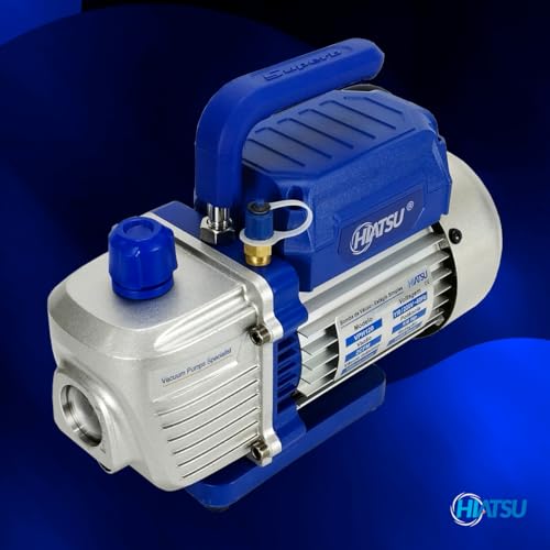 Bomba de vácuo 2cfm Estágio simples Hiatsu VPH120 Bivolt 60Hz 1440rpm 150 micron refrigeração 1/4Hp