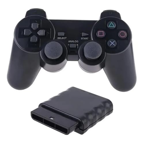 Controle sem fio PS2 compatível com Playstation 2, joystick Analógico 2