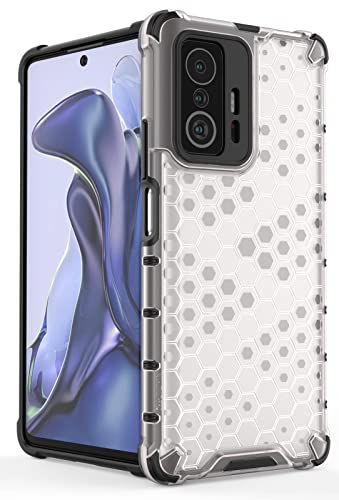 Image of Glasgow Back Case Cover Designed for [ Xiaomi 11T Pro 5G / 11T 5G ] (Stylish Look | Shock Proof) - Transparent