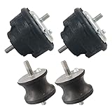 Bomunik 4PCS Engine Transmission Motor Mounts Set Kit for BMW 1997-2006 318i 320d 320i 325i 330i M3 Z3 Z4 2.2i 2.8i 3.0i 3.2 1990-1998 320i 323i 328i M3 2.2 2.8 3.0 3.2 OE: 22116779970 22116779971