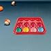 Sosoport Billiard Storage Tray Portable Billiard Tray Table Ball Storage Tray 16 Balls Tray Decorative Pool Ball Tray Plastic Billiard Carrying Tray Pool Ball Holder Plastic Billiard Tray
