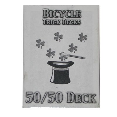 Preisvergleich Produktbild 50 / 50 Decks Bicycle (Red)