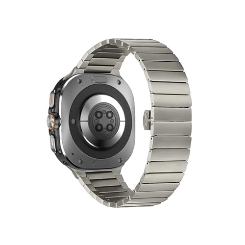Bracelet de montre en métal titane homme : finies les irritations sur Galaxy Watch Ultra 47mm