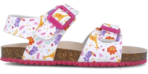 Sandales imprimées GRVLN pour filles idéales pour les vacances à la plage
