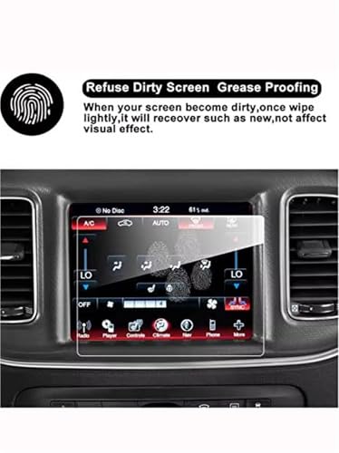 Film protection navigation contre les rayures d'écran Uconnect Ram Durango 2017 2018