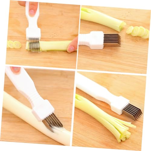 Cortador de cebolla de acero inoxidable Cabilock para cocina miniatura 7