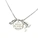 Running Necklace with Titanium Chain by Lolly Llama - Perfect Runners Necklaces Makes the Perfect Gift