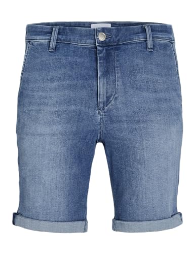 JACK & JONES Herren Jjifury Jjshorts Am 821 Shorts, Blue Denim, M