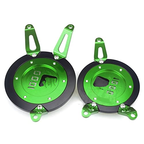 Couverture de stator Kawasaki Z 1000 2010-2019 protection moteur verte pour moto - 2