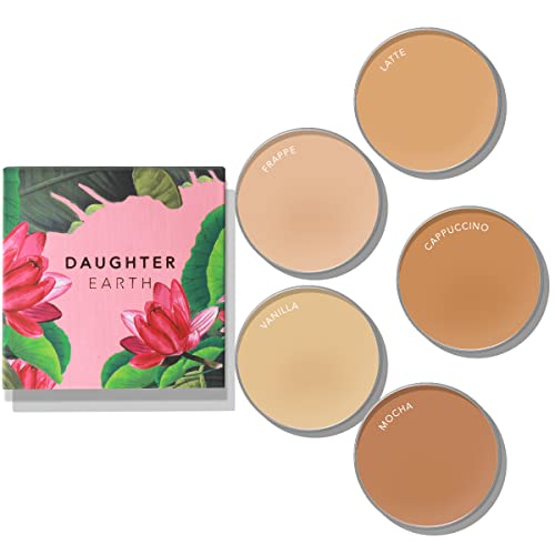 DAUGHTER EARTH High Coverage Concealer for Face Makeup, Lightweight & Breathable Silicone free 100% Vegan Makeup, Creaseless Finish | Pro Concealer with Bakuchiol | Shade- LATTE - Image 4