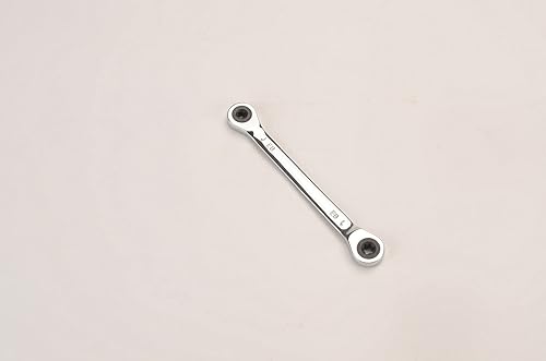 Miniatura 6 de FLZOSPER E-Torx Double Box Ratcheting Wrench, E10x E12Heavy Duty CR-V Box Ratchet Gear Spanner