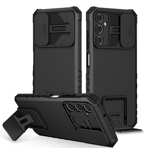 Coque Samsung Galaxy A05s antichoc silicone noir avec béquille