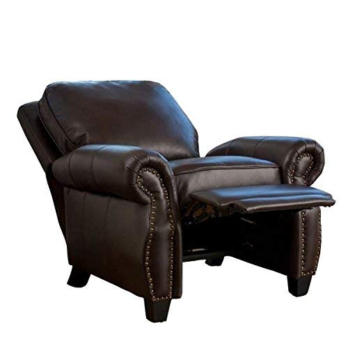 Christopher Knight Home Neville Pu Push Back Recliner, Brown 36D X 39W X 41H Inch #TOP5