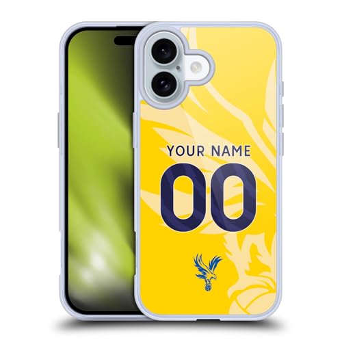 Coque iPhone 16 Crystal Palace Coque de Protection Militaire Personnalisable Maillot Away 2024/25
