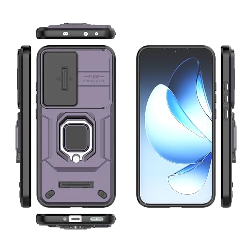 Coque Oppo Reno 13 5G antichoc militaire évite les rayures d'objectif