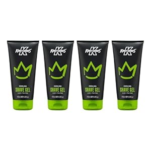 King of Shaves Cooling shave gel Aloe+Tea tree 4x175ml