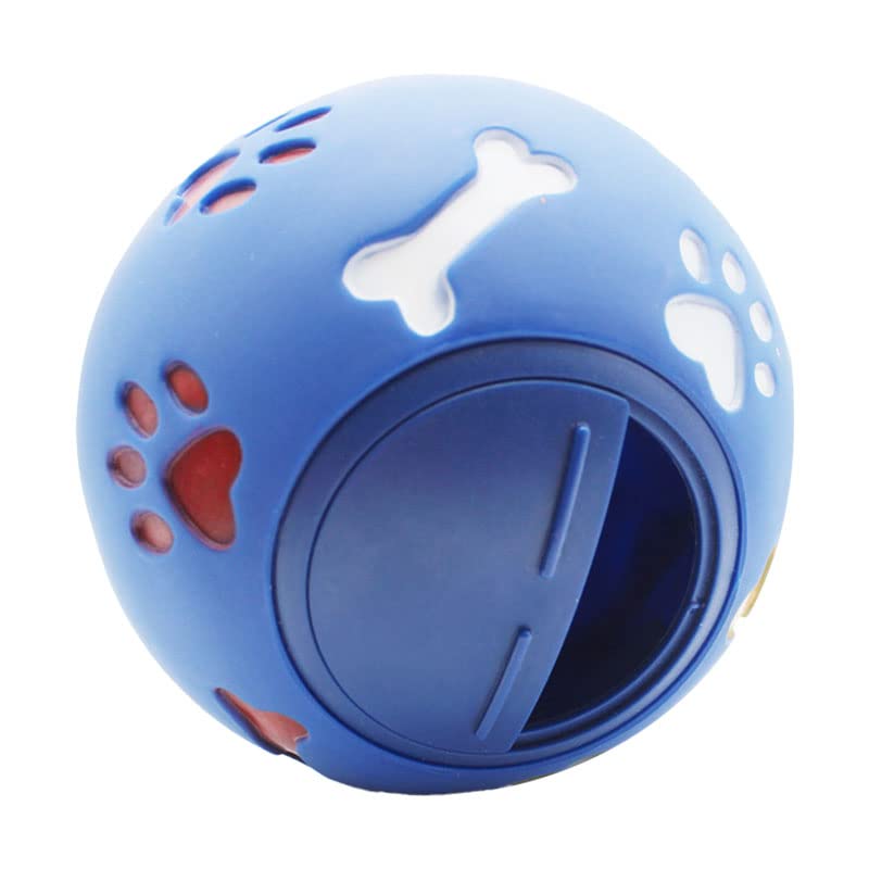 Dog Treat Dispenser Ball Slow Feeding Adjustable Chewing Puppy Puzzle Toy ABS Material for Small Dogs and Cats