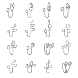 💕Verstellbare Nasenmanschette: Das Material verwendet hochwertigen anlaufbeständigen Kupferdraht, der handgefertigt und relativ weich, nickel- und bleifrei, bequem und sicher ist. Sie können die Enge nach Belieben einstellen, jede Nasenmanschette kann leicht an unterschiedliche Nasengrößen angepasst werden.
