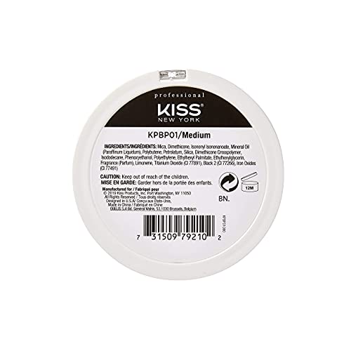 KISS NEW YORK Pro Touch Glow & Bronze Powder for Face & Body- KPBP01 (Powder-Medium)