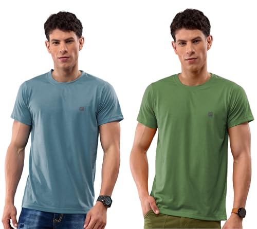 Image of Lux Nitro Men's Solid Relaxed Fit T-Shirt