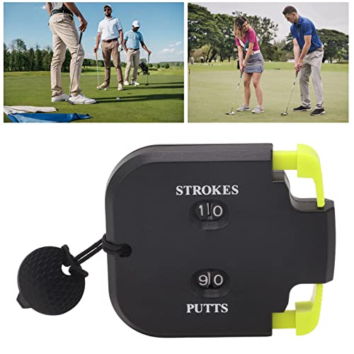 Contador de pontuação de golfe 2 dígitos Stroke Putts Contando Clicker com Função Auxiliar Zeroing S