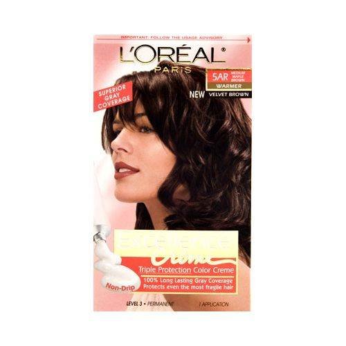L Oreal Paris Excellence Creme Permanent Hair Color 5ar Medium