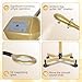 Chetunju Professional Facial Steamer Adjustable Height and Angle, Face Steamer Clean Skin Firming Pores and Moisturizing Suitable for a Beauty, Spa, at Home（Gold）