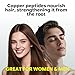 GHK-Cu Copper Peptide Supplement, Anti-aging and revitalizing skin, strengthening hair roots: Precision nutrition capsules improve skin elasticity and increase hair density, 90 vegan capsules.