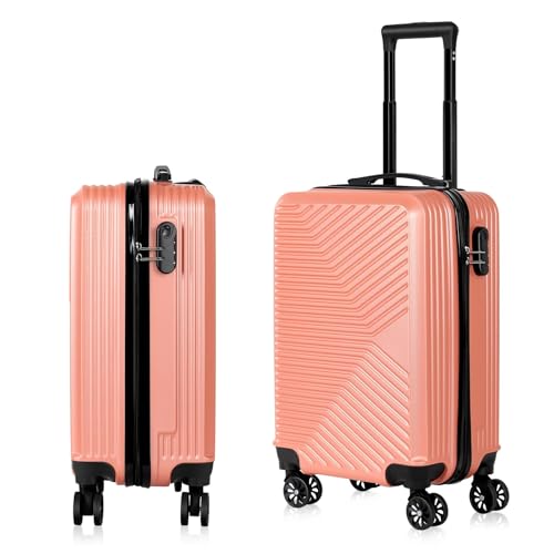 Bed Bath & Beyond Hardside 20-Inch Carry on Luggage Pink
